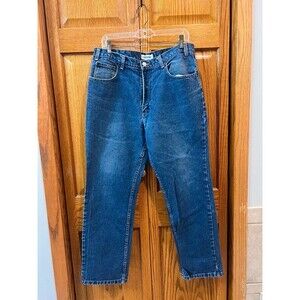 Vintage Canyon River Blues Jeans Women’s 33” Waist Straight Leg Medium Wash Y2K